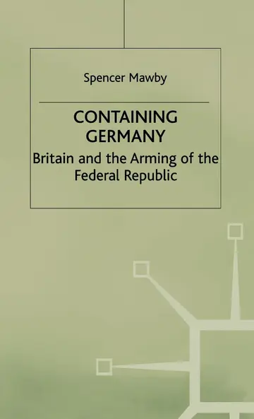 Cover of Containing Germany