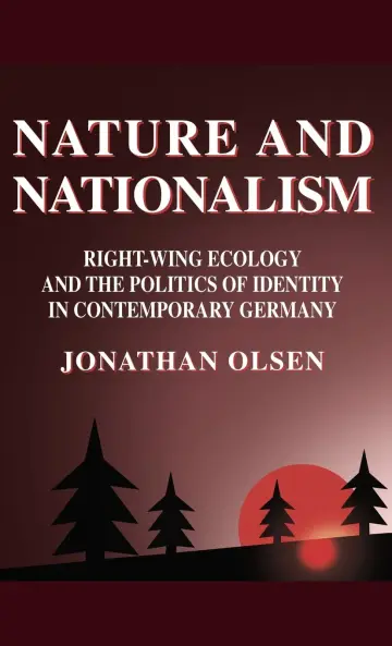 Cover of Nature and Nationalism