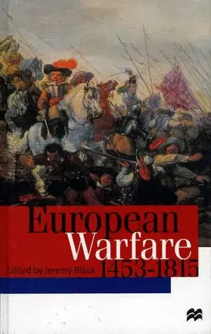 Cover of European Warfare 1453-1815