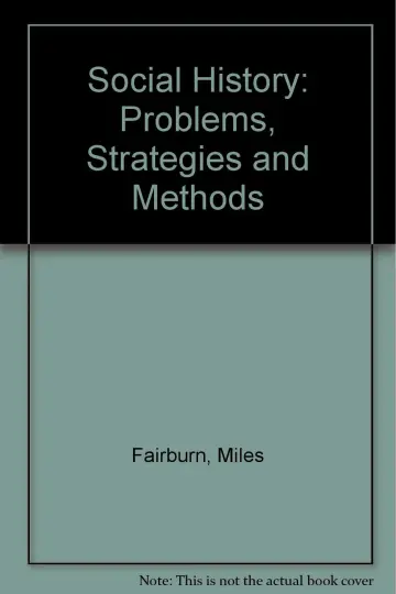 Cover of Social History