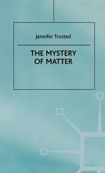 Cover of The Mystery of Matter