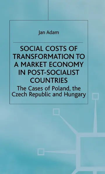 Cover of Social Costs of Transformation to a Market Economy in Post-Socialist Countries