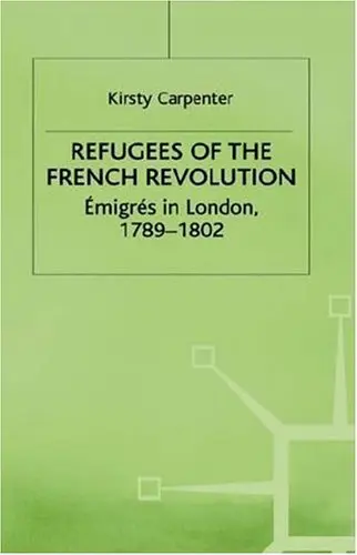Cover of Refugees of the French Revolution