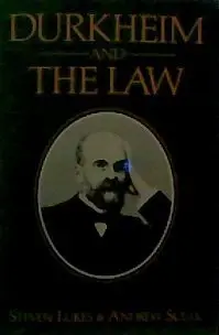 Cover of Durkheim and the Law