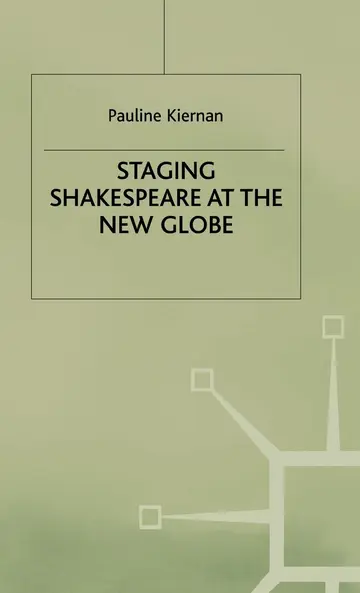 Cover of Staging Shakespeare at the New Globe