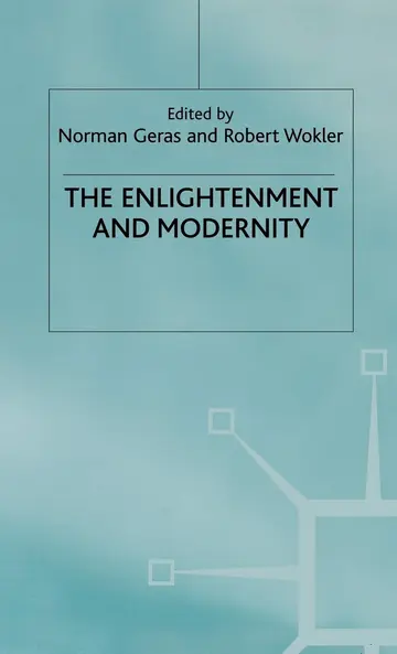 Cover of The Enlightenment and Modernity