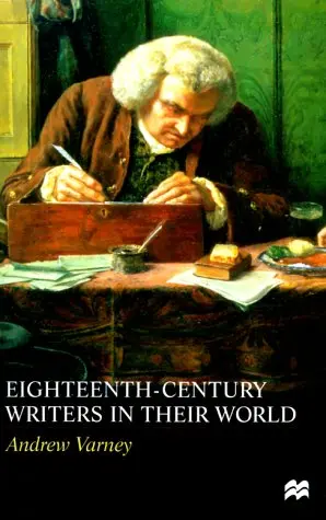 Cover of Eighteenth-Century Writers in Their World