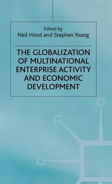 Cover of The Globalization of Multinational Enterprise Activity and Economic Development