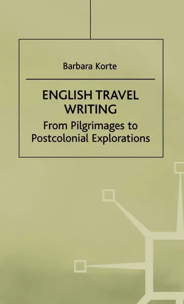 Cover of English Travel Writing from Pilgrimages to Postcolonial Explorations