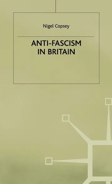 Cover of Anti-Fascism in Britain