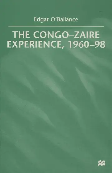 Cover of The Congo-Zaire Experience, 1960-98