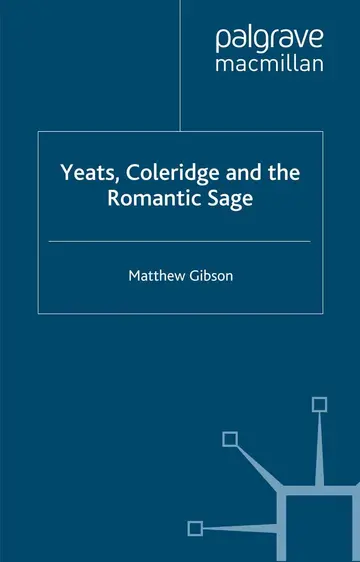 Cover of Yeats, Coleridge and the Romantic Sage