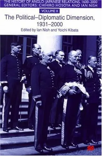 Cover of The History of Anglo-Japanese Relations