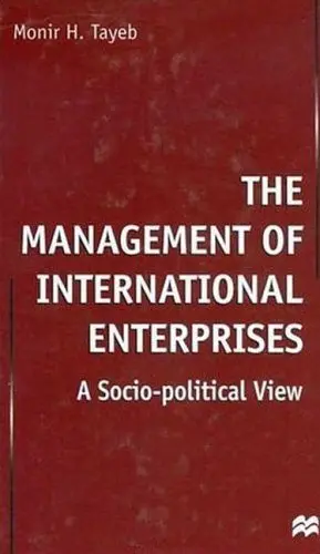 Cover of The Management of International Enterprises