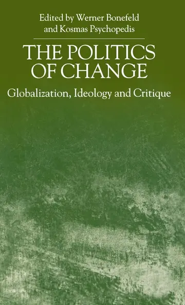 Cover of The Politics of Change