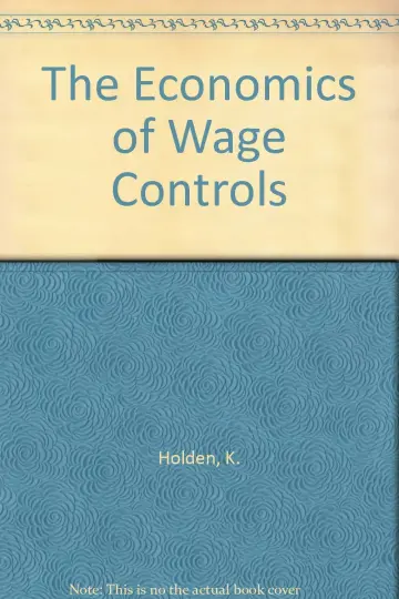 Cover of The Economics of Wage Controls
