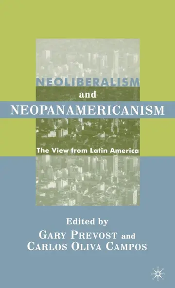 Cover of Neoliberalism and Neopanamericanism