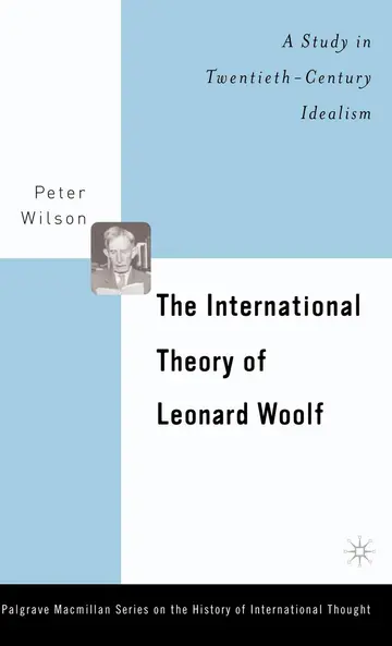 Cover of The International Theory of Leonard Woolf