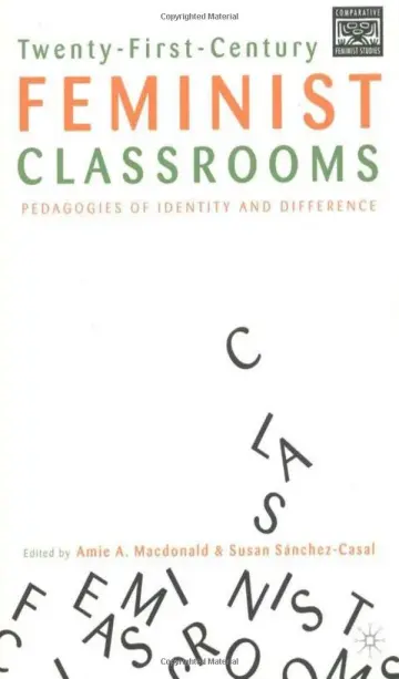 Cover of Twenty-first Century Feminist Classrooms