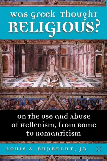 Cover of Was Greek Thought Religious?