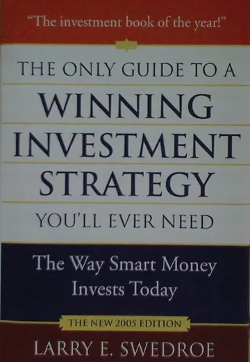 Cover of The Only Guide to a Winning Investment Strategy You'll Ever Need