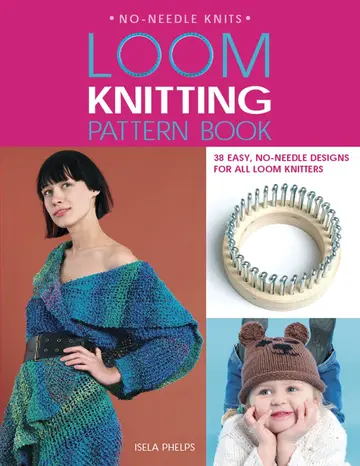 Cover of Loom Knitting Pattern Book