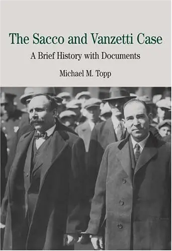 Cover of The Sacco and Vanzetti Case