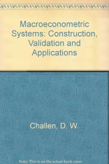 Cover of Macroeconometric Systems
