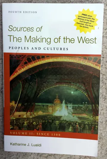 Cover of Sources of the Making of the West
