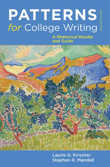 Cover of Patterns for College Writing