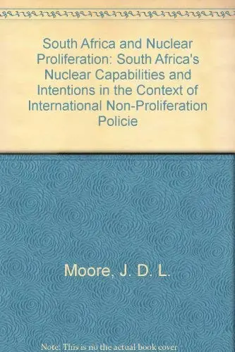 Cover of South Africa and Nuclear Proliferation
