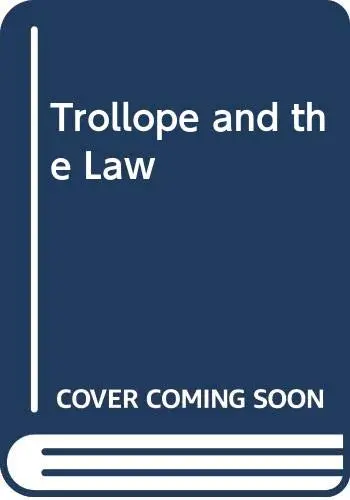 Cover of Trollope and the Law