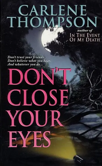 Cover of Don't Close Your Eyes