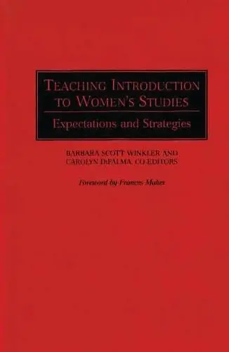 Cover of Teaching Introduction to Women's Studies