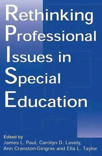 Cover of Rethinking Professional Issues in Special Education