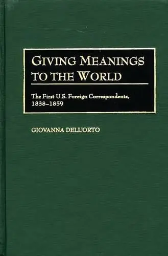 Cover of Giving Meanings to the World
