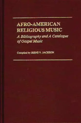 Cover of Afro-American Religious Music