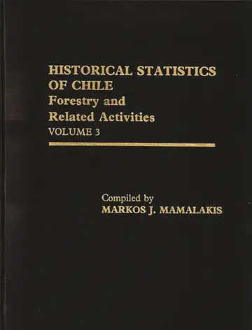 Cover of Historical Statistics of Chile, Volume III