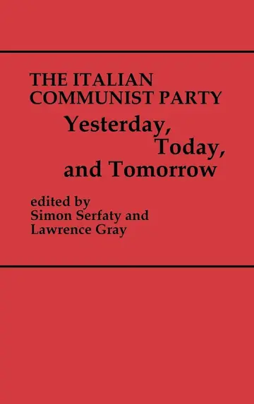 Cover of The Italian Communist Party