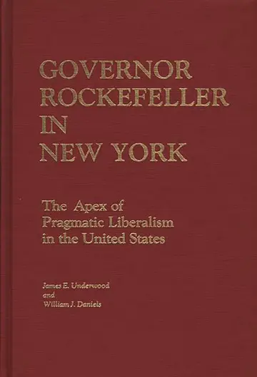 Cover of Governor Rockefeller in New York