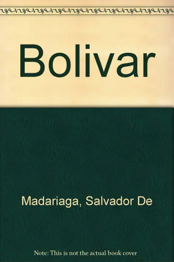 Cover of Bolivar