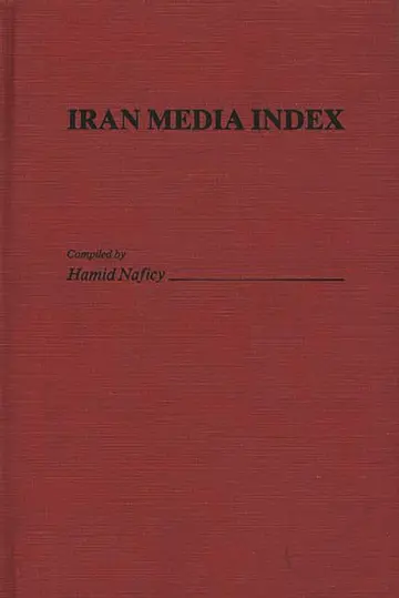 Cover of Iran Media Index