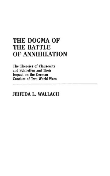 Cover of The Dogma of the Battle of Annihilation