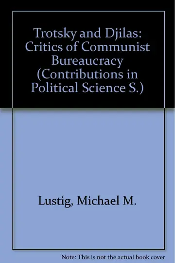 Cover of Trotsky and Djilas