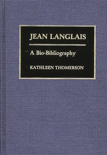 Cover of Jean Langlais