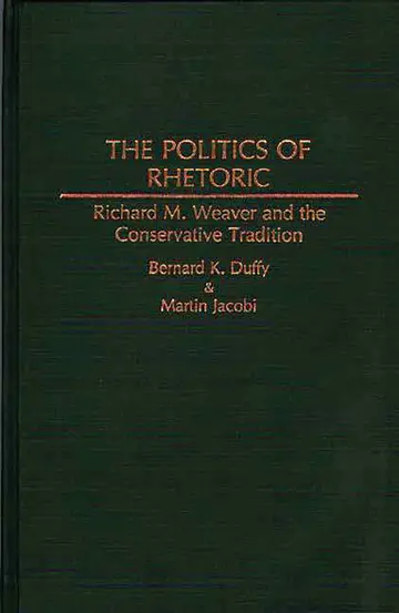 Cover of The Politics of Rhetoric