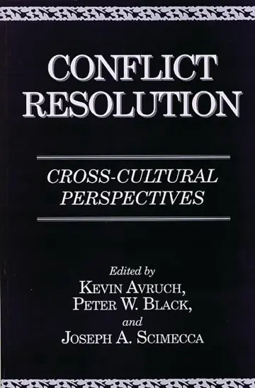 Cover of Conflict Resolution