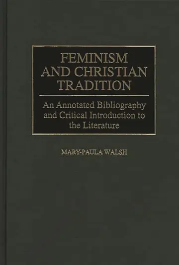 Cover of Feminism and Christian Tradition