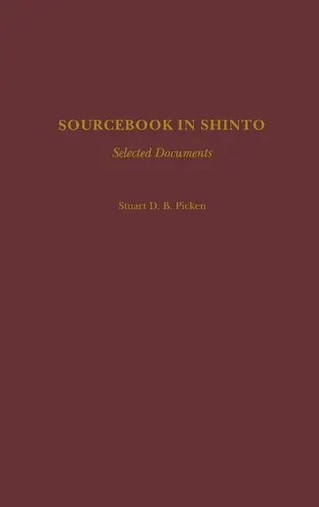 Cover of Sourcebook in Shinto