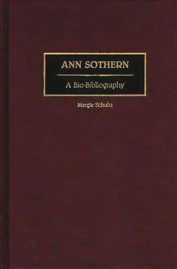 Cover of Ann Sothern